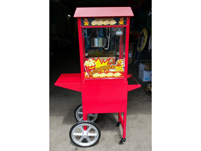 Popcornmaschine mit Wagen