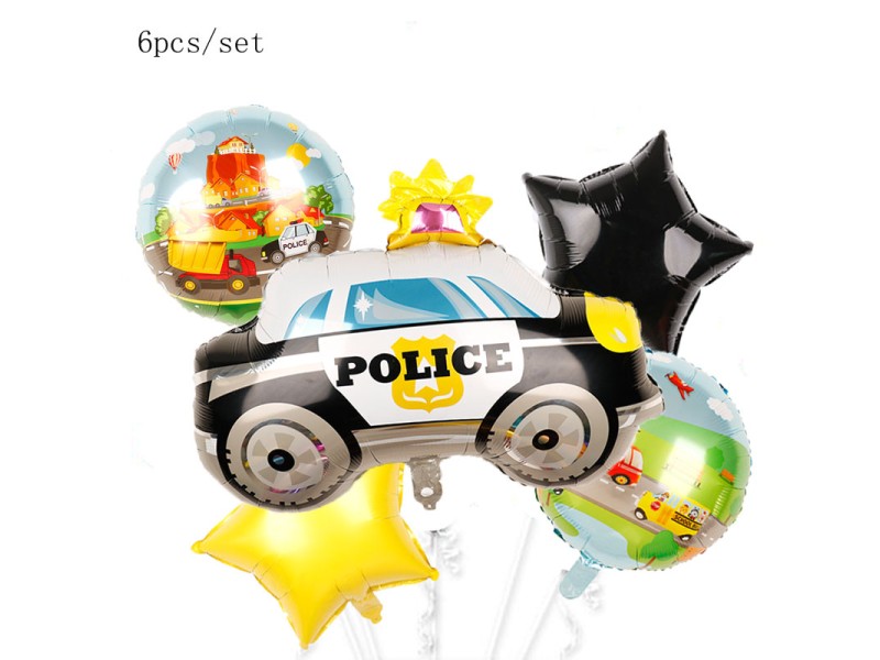 Folienballon Set Polizei