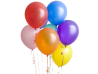 Luftballons mit Heliumfüllung