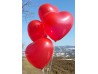 Luftballonherz mit Heliumfüllung