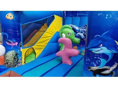 Hüpfburg Ocean Park mit Rutsche