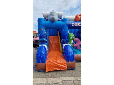 Hüpfburg Ocean Park mit Rutsche