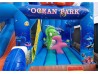 Hüpfburg Ocean Park mit Rutsche